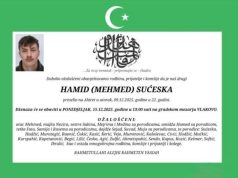 TRAGEDIJA U 22. godini života preminuo Hamid Sućeska