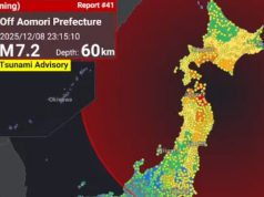 Razoran zemljotres pogodio Japan: Izdato upozorenje za cunami