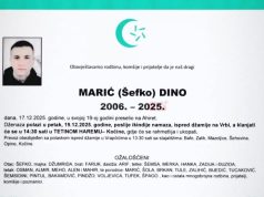 BOLNE VIJESTI IZ MOSTARA Njegova škola se oprostila emotivnom porukom: “Sunce naše škole, Dinči naš…”