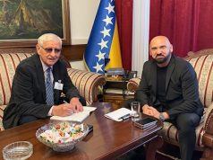 Ministar Isak ugostio akademika Pejanovića
