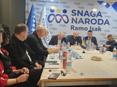 Predsjedništvo Snage naroda – Ramo Isak podržalo kandidaturu Denisa Bećirovića