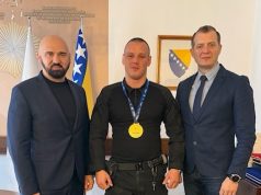 Ministar Isak pružio podršku Aliji Tucaku uoči profesionalne borbe u Italiji