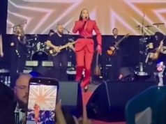 Aleksandra Prijović pala na koncertu: “Nek’ se i meni desilo ovo” (VIDEO)
