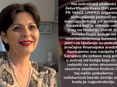 Navijači Sarajeva prikupljaju pomoć supruzi jednog od osnivača Hordi zla: Bordo porodica pokazala zajedništvo