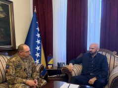 Ministar Ramo Isak primio u oproštajnu posjetu zamjenika komandanta EUFOR-a