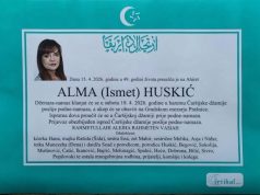Zenica se oprašta od novinarke Alme Huskić, poznati termini dženaze i komemoracije