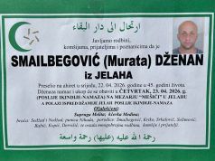Preminuo Dženan Smailbegović u 45. godini