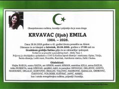 Objavljeni detalji dženaze Emile Krvavac