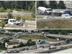 Saobraćajna nesreća na Stupskoj petlji: Saobraćaj obustavljen, formirane velike gužve