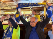ODLAZEĆI VISOKI PREDSTAVNIK: Christian Schmidt u opuštenoj atmosferi bodrio Zmajeve