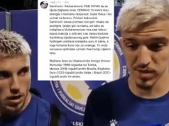 “Blajhana kosa je problem?” Komentar navijačice o reprezentativcima izazvao lavinu reakcija