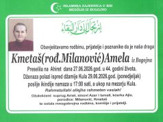 BUGOJNO ZAVIJENO U CRNO: Preminula Amela Kmetaš u 44. godini života