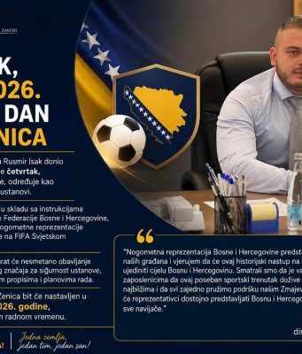 DIREKTOR KPZ ZENICA DONIO ODLUKU Zaposleni sutra imaju neradni dan zbog utakmice Zmajeva na Svjetskom prvenstvu