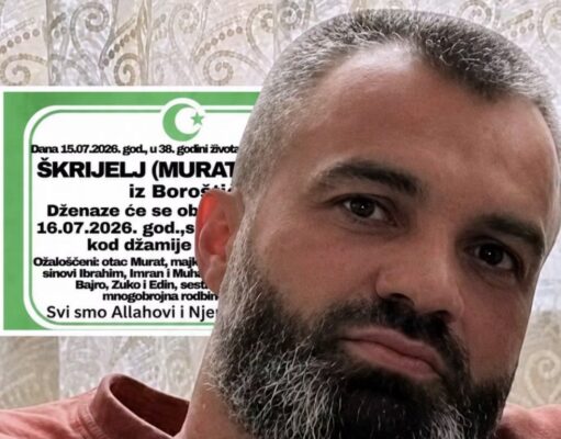 IZA NJEGA OSTALI SUPRUGA I TRI SINA: Preminuo Nermin Škrijelj u 38. godini