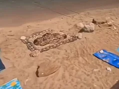 Hit na plaži u Crnoj Gori: Turista tepihom “rezervisao” mjesto, društvene mreže gore