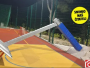 ŠOK NA IGRALIŠTU: Koš se srušio na dijete, hitno ga odveli gliserom