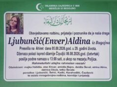 Bugojno zavijeno u crno: U 29. godini života preminula Aldina Ljubunčić