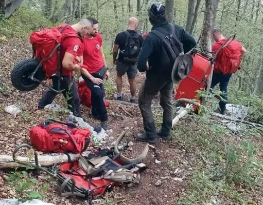 Sramotna šala mladića u BiH: Lažirali povredu noge kako bi ih helikopter GSS-a spustio s planine