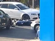 Sudar motocikla i automobila u Vogošći: Motociklista prevezen na KCUS