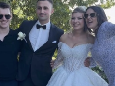 Tanja Savić udala brata, a svi gledali samo u nju: Haljina s odvažnim izrezom ukrala svu pažnju