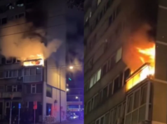 Drama u Sarajevu: Tokom noći izbio požar u stanu, reagovali vatrogasci