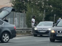 SAOBRAĆAJNA NESREĆA NA STUPU PRERASLA U TUČU Video