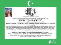 TUŽNA VIJEST: Preminula 14-godišnja Enisa Aljović