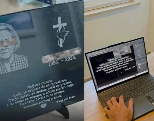 ŠOK PAKET ZA PUNICU: Zet joj naručio nadgrobnu ploču dok je još živa!