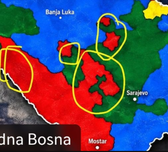 Nova karta BiH izazvala buru: Objavljeni prijedlozi za preustroj države, stižu burne reakcije