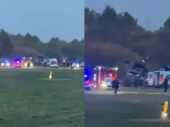 Helikopter se srušio kod Brčkog: Policija i Hitna pomoć na terenu