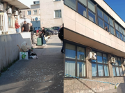 Drama u BH Pošti kod Željezničke stanice: Radnik razbio stakleni portal, evo šta se desilo
